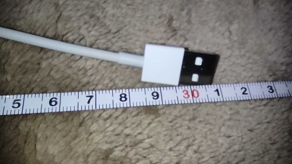 Кабель USB IOs IPhone 30 cм