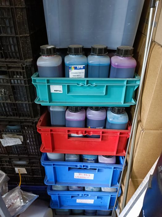 Liquidação máquinas e tinteiros