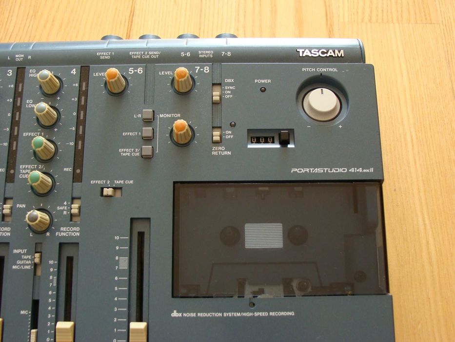 Tascam PORTA STUDIO 414 MKⅡ MTR レコーダー TASCAM Portastudio 414MKII 4-track Cassette Recorder for