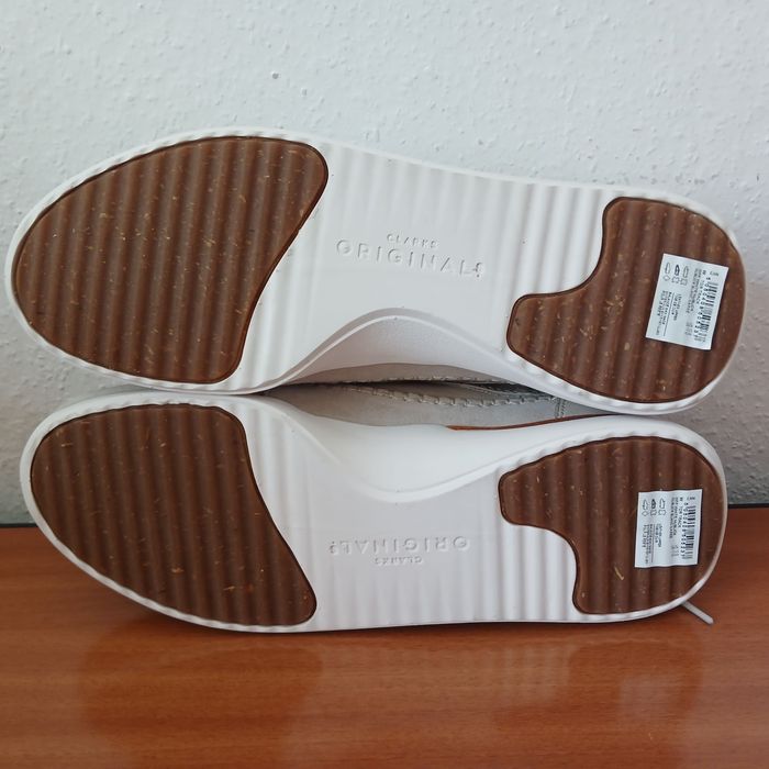 Чоловічі шкіряні топ-сайдери Clarks, 43р. (устілка 29.5 см) мокасини