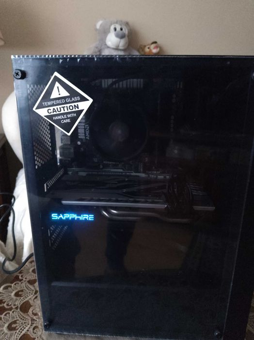 Gamingowy Komputer:AMD Ryzen 1600 Sapphire Rx570 8gb Nitro 16gb 256SSD