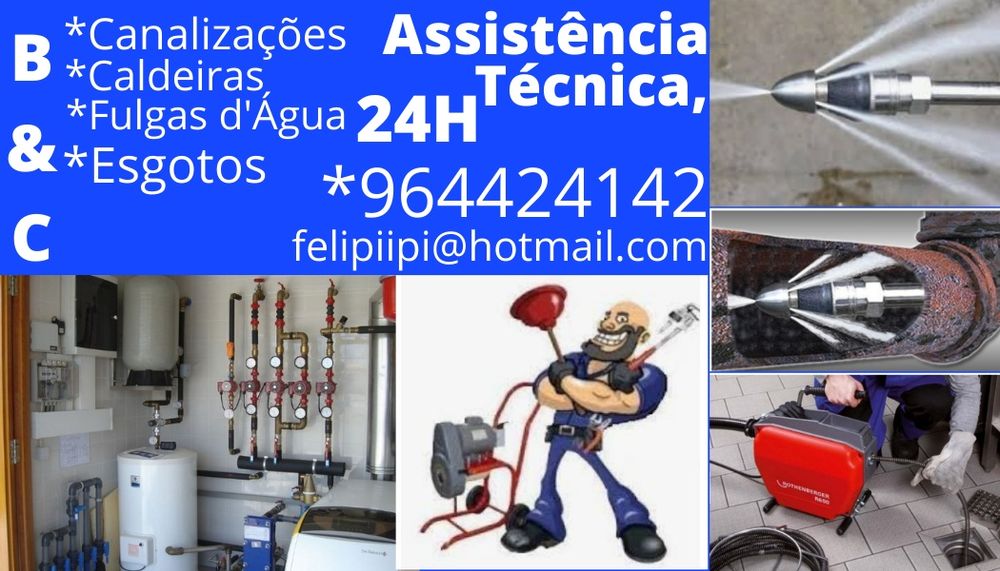 Desentupimento e canalização