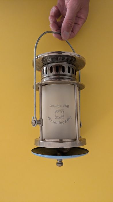 Lamparina para bico de gás (vintage)