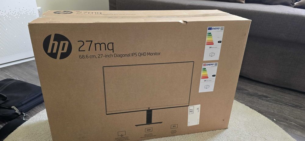 HP Monitor 27mq - 27" QHD (2560x1440) - 60Hz - NOVO, ainda na caixa