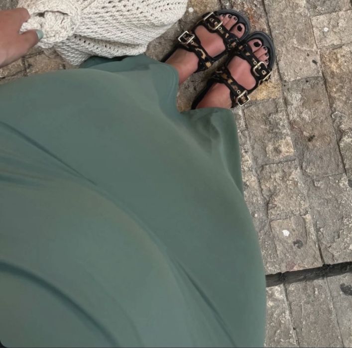 Vestido comprido Zara