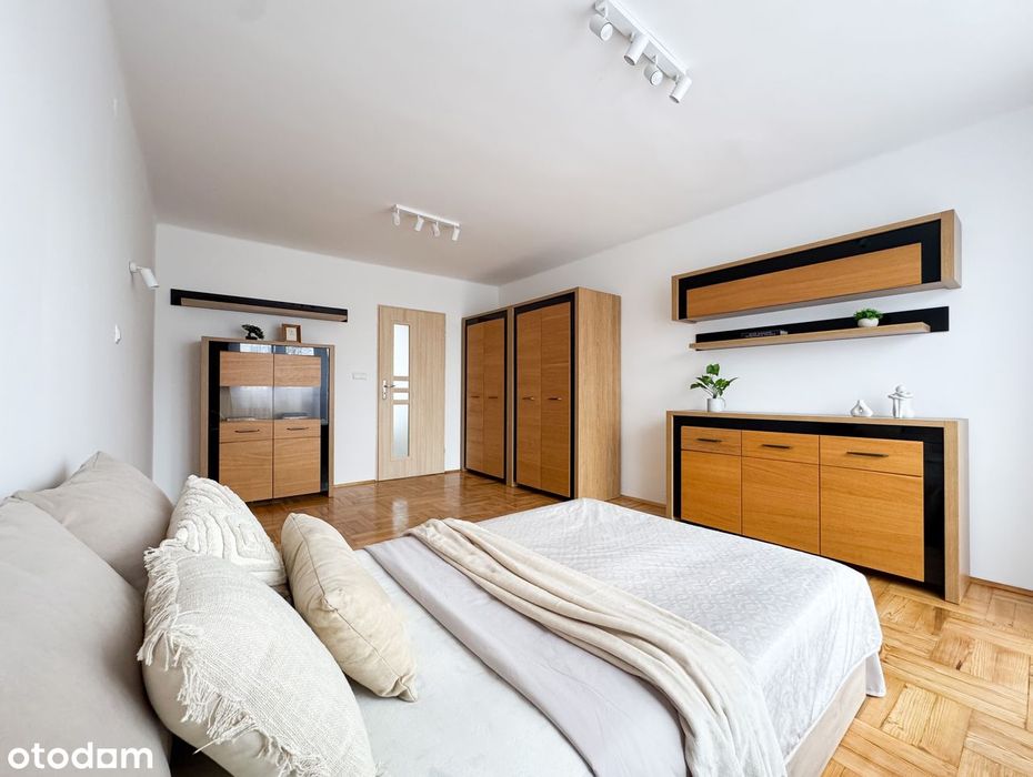 Przestronne 2 pokoje po remoncie | nowe AGD | balkon | 47,4m² | Puławy