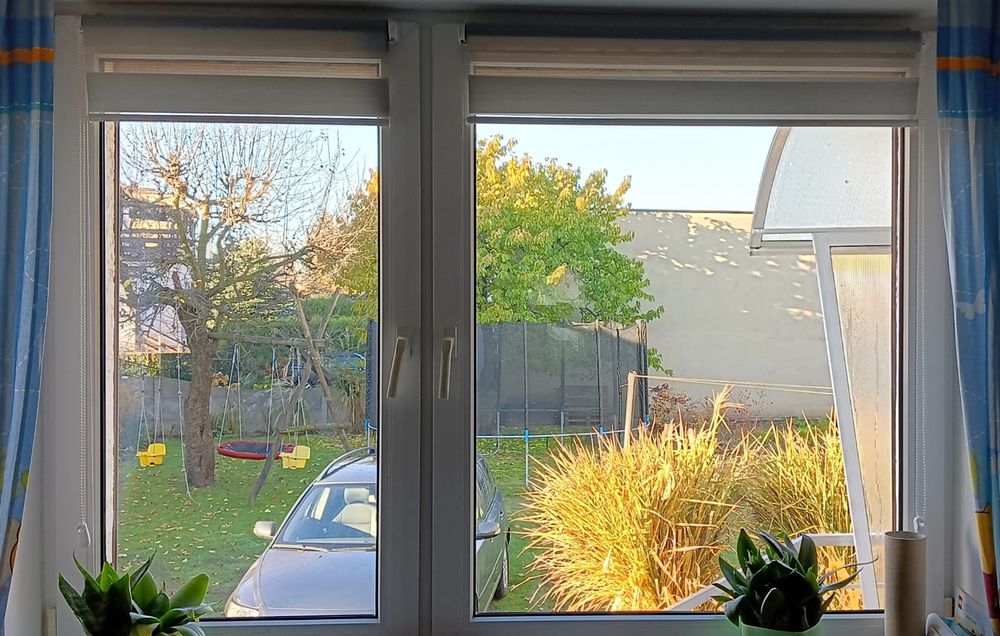 Okno PCV 189x137cm z demontażu dwuszybowe