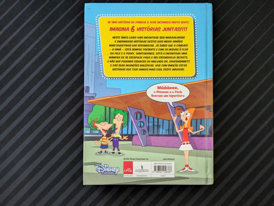 Vendo Livro - Phineas e Ferb Hiper