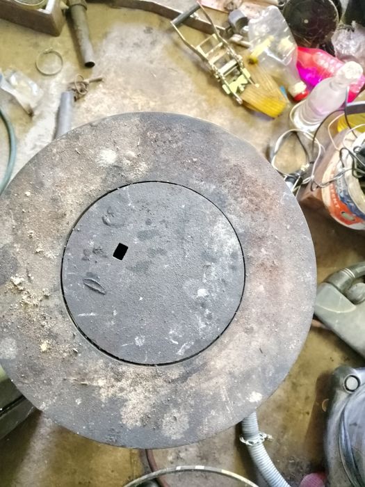 Piec, piecyk żeliwny/ koza