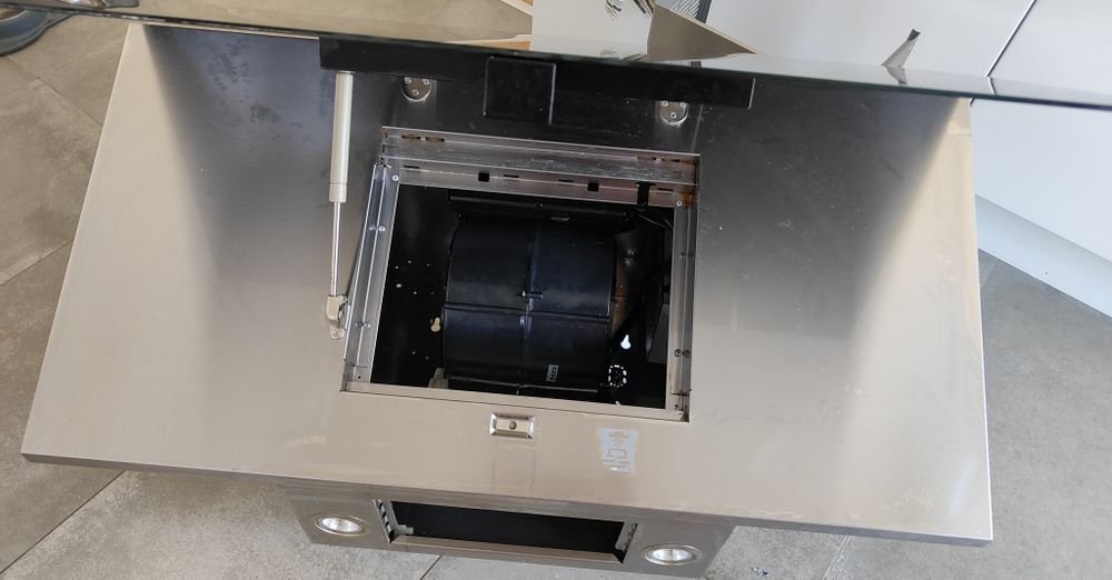 Exaustor/ chaminé AEG