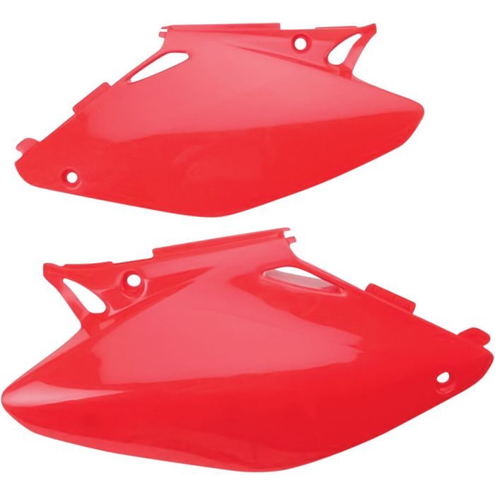 paineis laterais traseiros ufo vermelho honda cr 125 / 250
