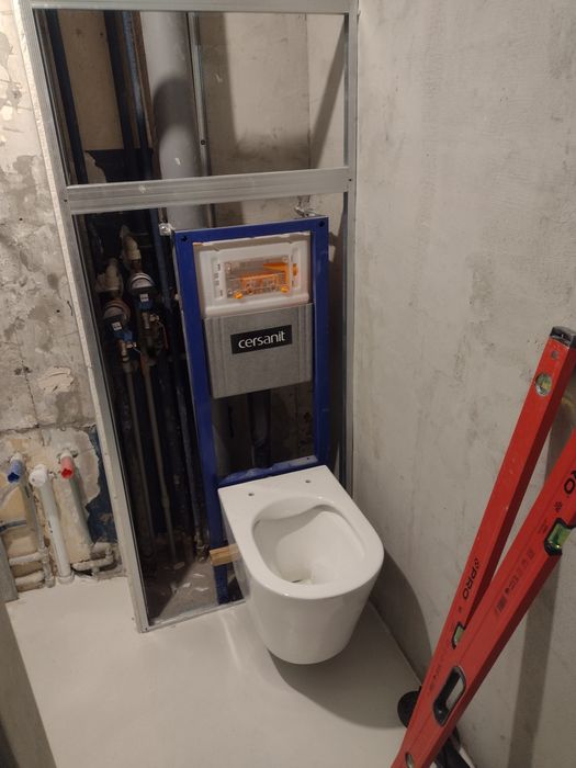 Gładzie. Malowanie.  Wykończenia. Remont łazienki. Meble projektowanie