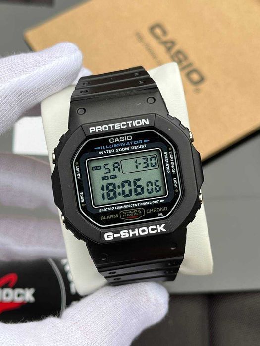 Годинник Casio G-Shock DW-5600E-1VER | часы наручные | militari спорт