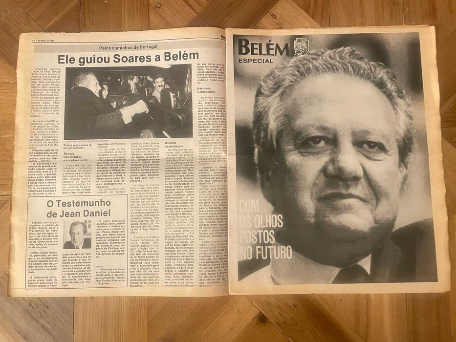 Jornal Belém MASP Candidatura Mário Soares Nº 23 1986