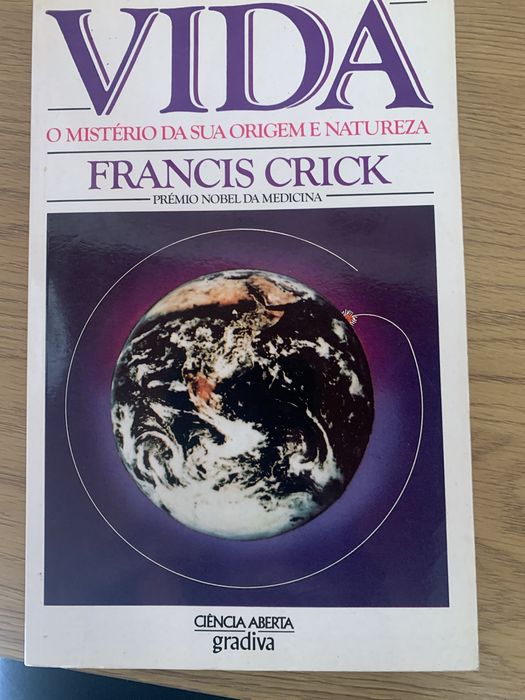 Livro “Vida” de Francis Crick