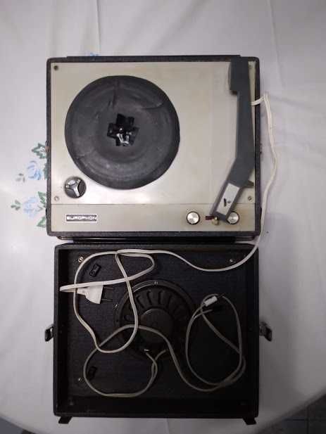 Gira discos antigo (marca EUROPHON)