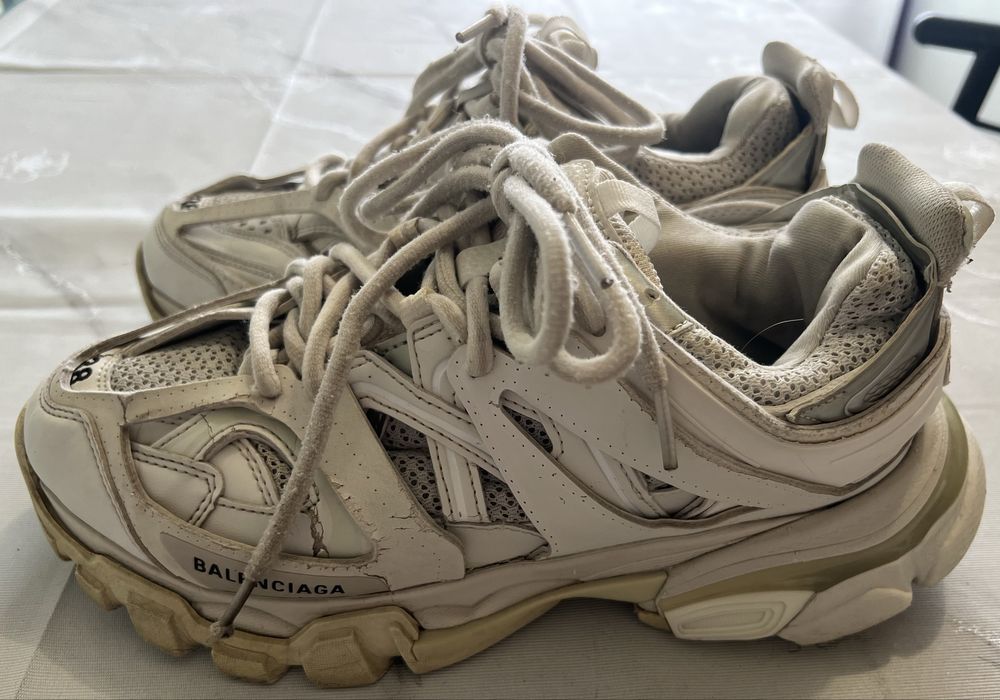Balenciaga track white