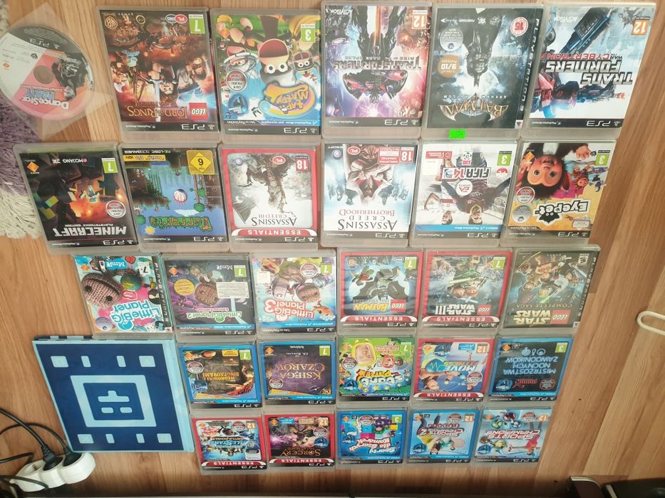 Ps3 gry lego minecraft tekken