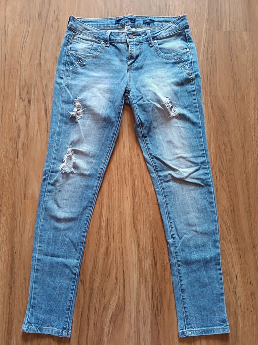Jeansy Reserved Slim W28, L32 rozmiar wg mnie 36.