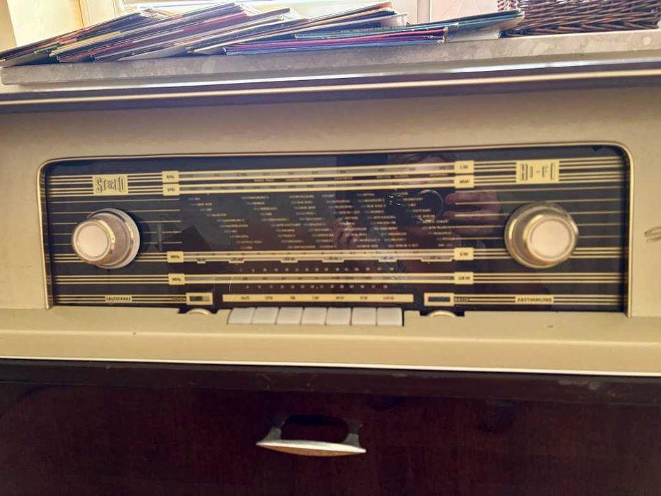 Szafa grajaca radio Smonetta vintage retro