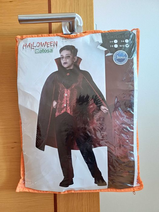 Fantasia de Halloween Vampiro