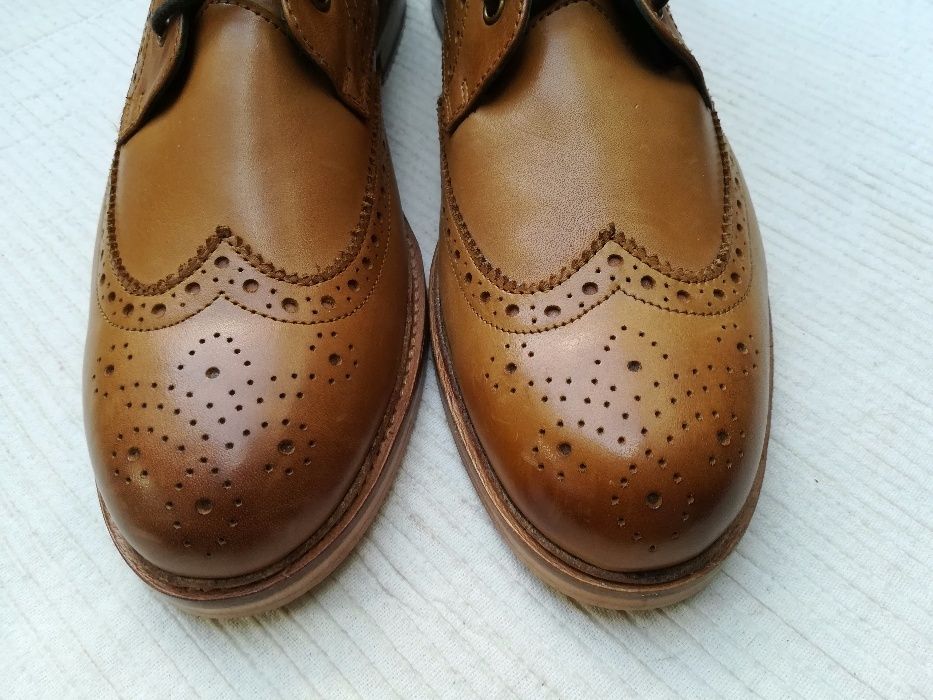 John White England brogsy botki trzewiki 10/44/45 Loake Barker Grenson