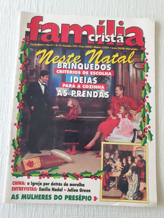 Revistas antigas - Autentica..Gente. família cristã