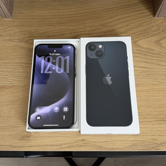 Iphone 13 128g в гарному стані офіційна техніка apple