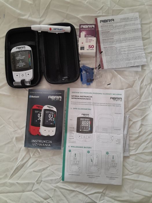Glukometr Abra plus paski testowe