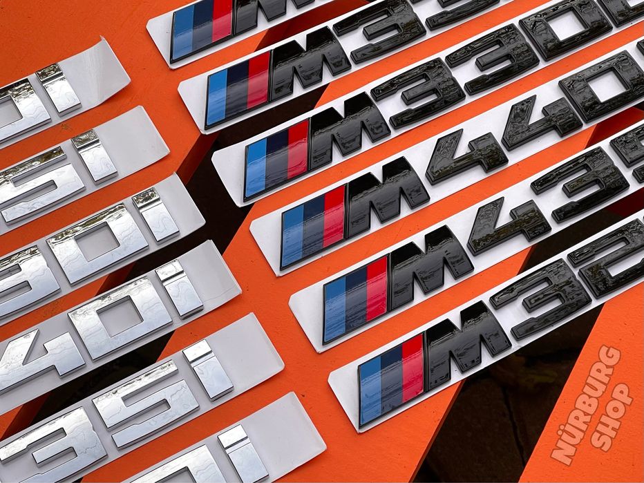 Шильд эмблема на багажник BMW M 320 330 335 340 435 440 235 240 i d