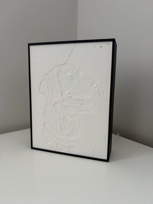 Quadro Personalizado com Foto e Luz LED – Impressão 3D
