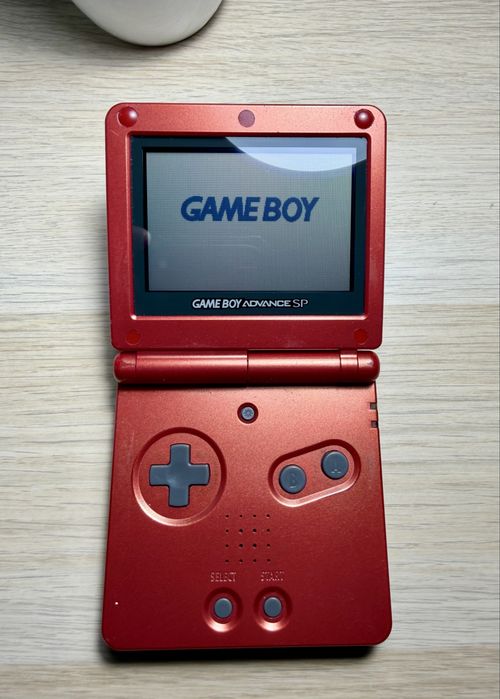 Pomarańczowa Konsola Nintendo GameBoy Advance SP