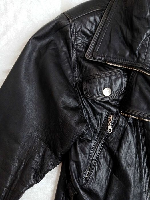 Kurtka skórzana damska