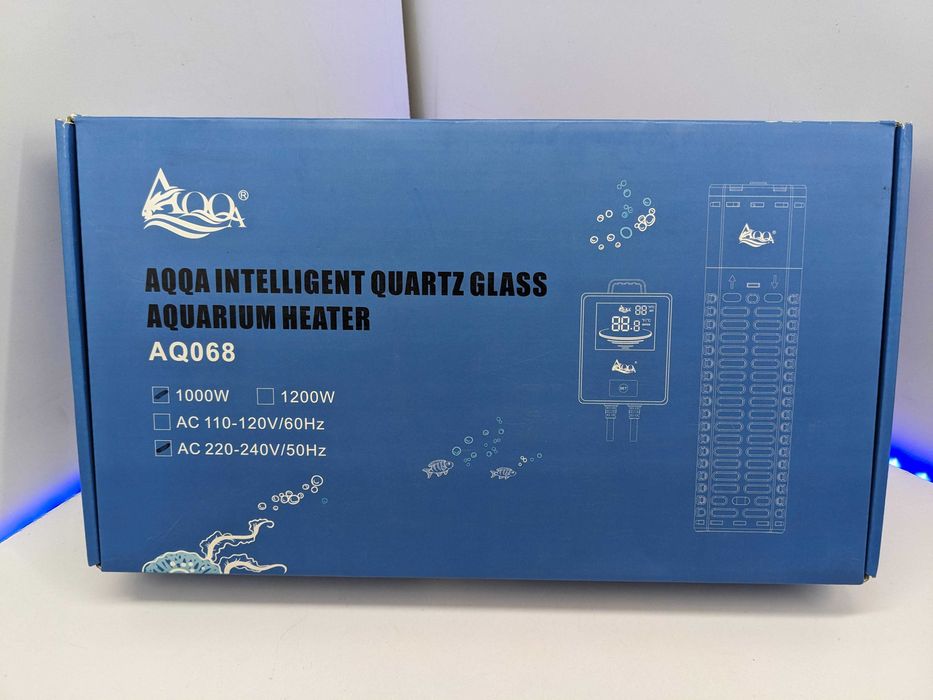 Потужний акваріумний обігрівач (для акваріумів 400-900л) 1000w