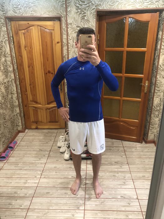 Компрессионная, термо футболка Under Armour