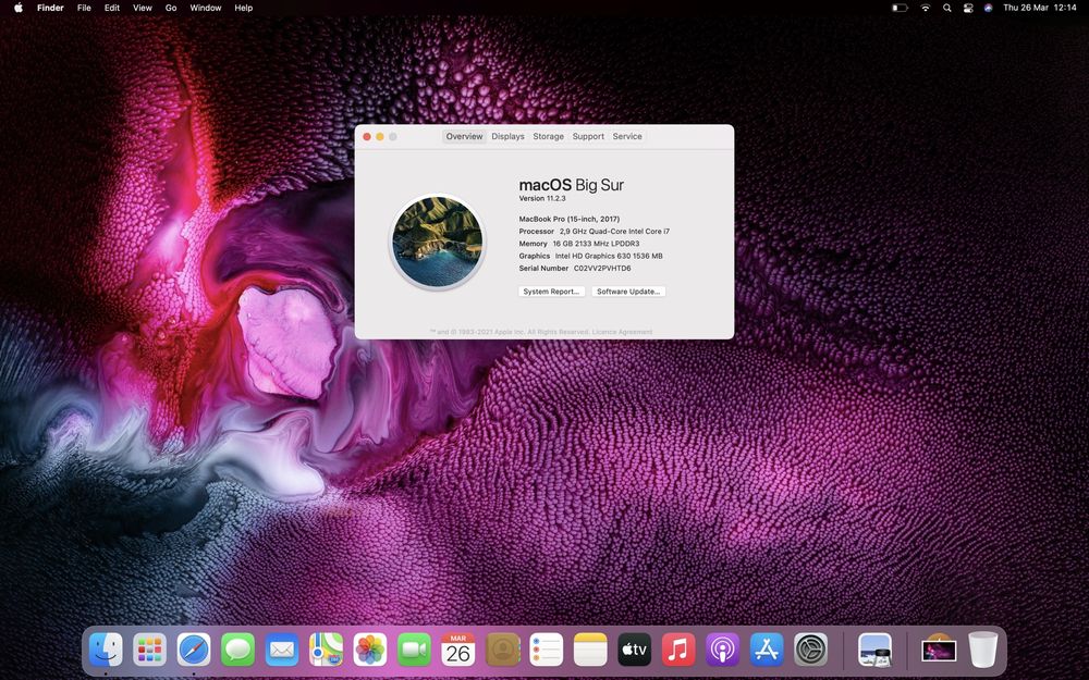 MacBook Pro 15 Core i7 | 512GB | 16GB | Radeon Pro 4GB