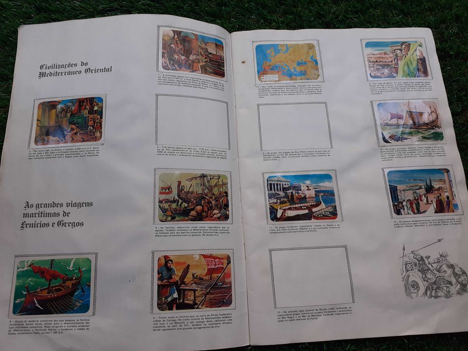 Cadernta Às grandes viagens à volta do mundo