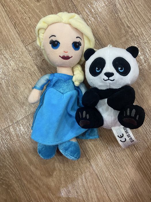 Мягкі іграшки дитячі поні єльза панда осміног гусениця