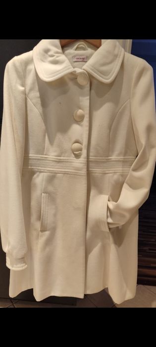 Płaszcz z flauszu marki Orsay rozmiar 36-38