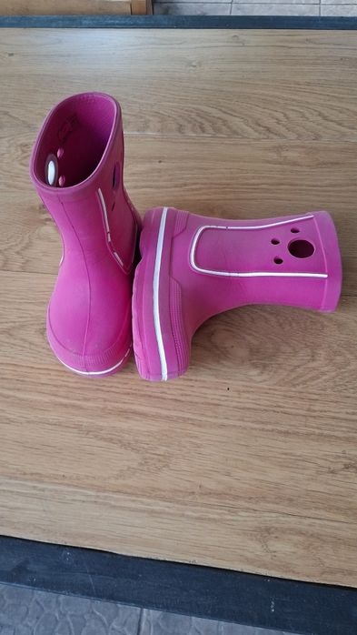 Сапожки детские  дождевики р.25/26 CROCS