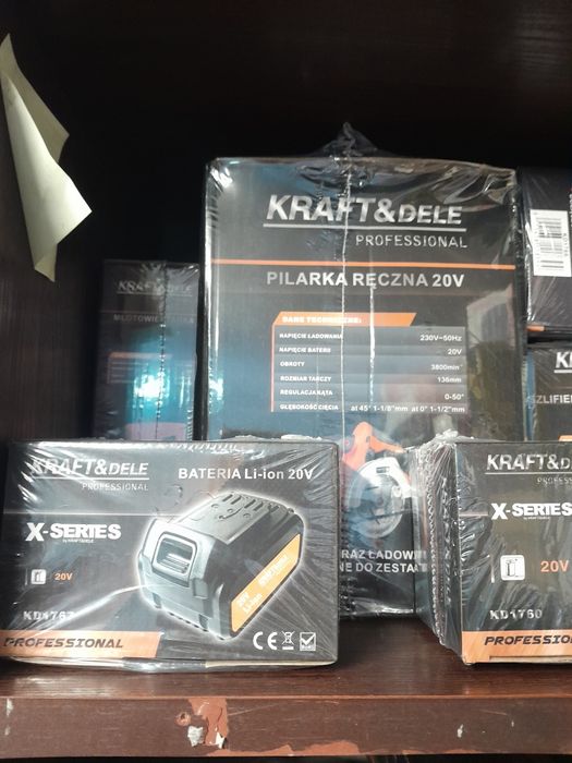 Zestaw narzędzi akumulatorowch X-SERIES  20V