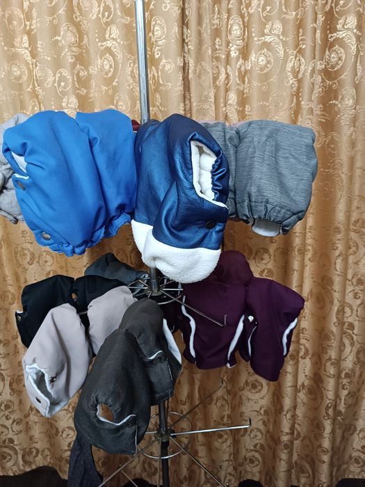 Муфта,варежки,разные расцветки