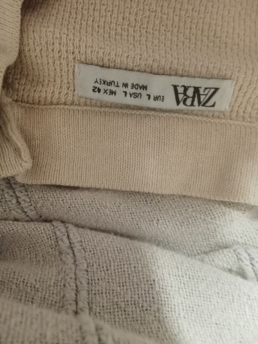 T-shirt Zara bege