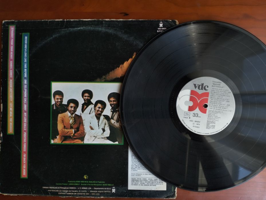 Disco de vinil LP Tavares - Madam Butterfly'