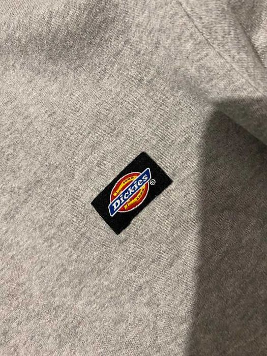 Bluza Dickies sweatshirt grey szara skate oversize cyber minimal logo