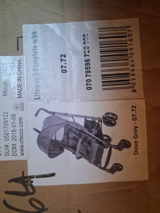 Carrinho bebe chicco liteway - bengala