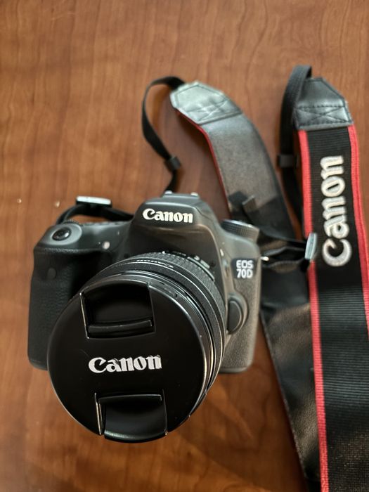 Maquina Fotografica Canon EOSD & objetiva 18-55: c/ nova, preço 5*