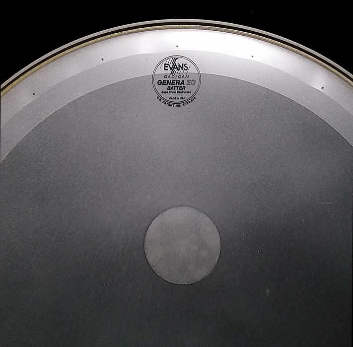 Bombo Peles Evans Sistemas 2 Peles para Bombo de 22” - Metade do PVP