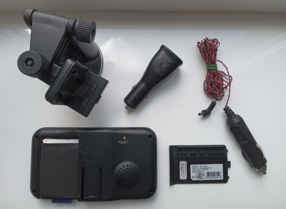 (2 в 1) GPS навигатор "TIBO", car adapter