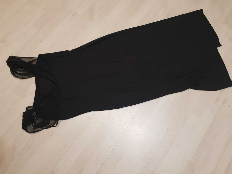 S M stroj mała czarna lata 20 czarownica Wednesday Addams nr 1752